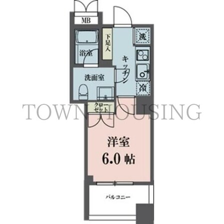 メゾンビスタ渋谷宇田川の物件間取画像